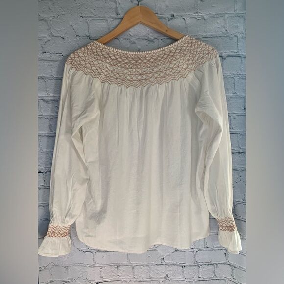 NWT Faherty organic cotton peasant too. XS - Picture 5 of 5